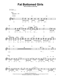 Fat Bottomed Girls von Queen (Download) 