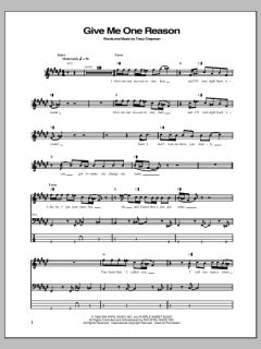 Give Me One Reason von Tracy Chapman (Download) 