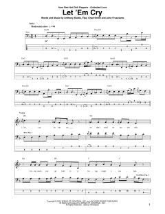 Let 'Em Cry von Red Hot Chili Peppers (Download) 