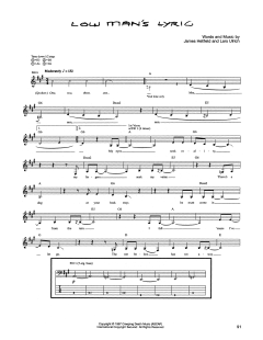 Low Man's Lyric von Metallica (Download) 