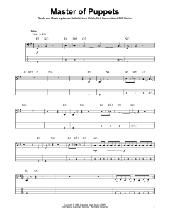 Master Of Puppets von Metallica (Download) 