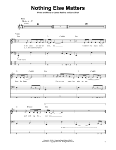 Nothing Else Matters von Metallica (Download) 