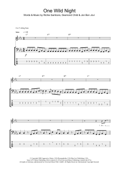 One Wild Night von Bon Jovi (Download) 