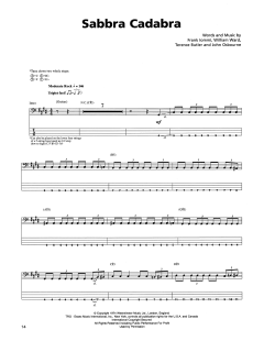 Sabbra Cadabra von Metallica (Download) 