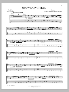 Show Don't Tell von Rush (Download) 