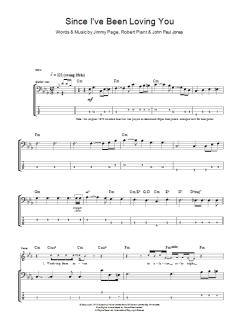 Since I've Been Loving You von Led Zeppelin (Download) 