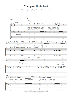 Trampled Underfoot von Led Zeppelin (Download) 