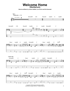 Welcome Home von Metallica (Download) 