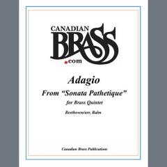 Adagio from Sonata Pathetique - Trombone von Canadian Brass Quintet (Download) 