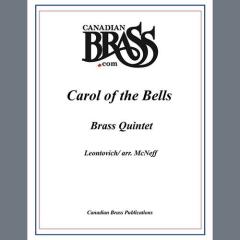 Carol of the Bells - Full Score von Canadian Brass Quintet (Download) 