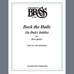 Deck the Halls (In Dulci Jubilo) - Full Score von Canadian Brass Quintet (Download) 