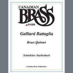 Galliard Battaglia - Bb Trumpet 1 von Canadian Brass Quintet (Download) 