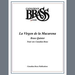 La Virgen De La Macarena - Solo Bb Trumpet 1 von Canadian Brass Quintet (Download) 