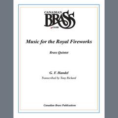 Music for the Royal Fireworks - Full Score von Canadian Brass Quintet (Download) 