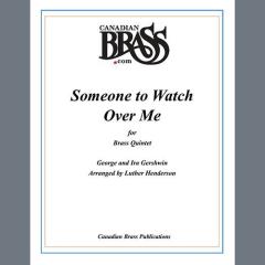 Someone to Watch Over Me - Bb Trumpet 1 von Canadian Brass Quintet (Download) 
