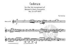 Mozart Horn Concerto Cadenzas von Wolfgang Amadeus Mozart 