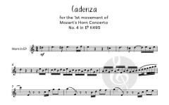 Mozart Horn Concerto Cadenzas von Wolfgang Amadeus Mozart 