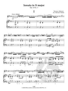 Trattenimenti armonici per camera - 12 Sonatas, op. 6 No. 5-8, Vol. 2 von Tomaso Giovanni Albinoni 