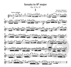 Trattenimenti armonici per camera - 12 Sonatas, op. 6 No. 9-12, Vol. 3 von Tomaso Giovanni Albinoni 