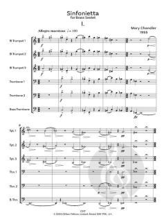 Sinfonietta von Mary Chandler 
