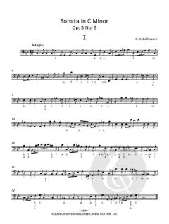 2 Sonatas in C minor von Paolo Benedetto Bellinzani 