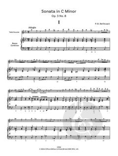 2 Sonatas in C minor von Paolo Benedetto Bellinzani 