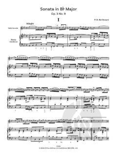 2 Sonatas in C minor von Paolo Benedetto Bellinzani 