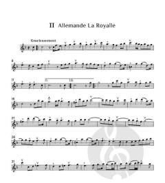Suite in F, op. 2 No. 1 von Jacques-Martin Hotteterre 