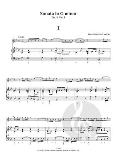 6 Sonatas op. 5 Nos. 4-6, Vol. 2 von Jean Baptiste Loeillet de Gant (Download) 