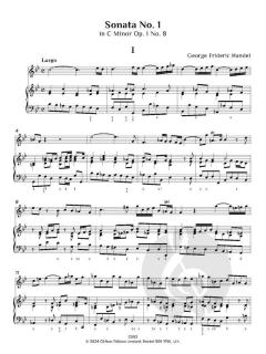 The 3 Authentic Sonatas von Georg Friedrich Händel (Download) 