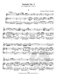 The 3 Authentic Sonatas von Georg Friedrich Händel (Download) 