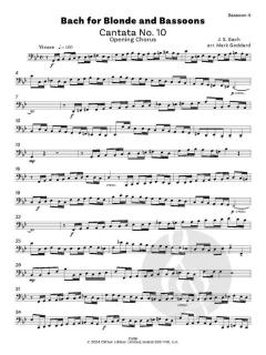 Bach for Blonde and Bassoons von Johann Sebastian Bach 
