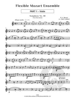 Symphony No. 40 von Wolfgang Amadeus Mozart 