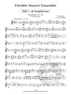 Symphony No. 40 von Wolfgang Amadeus Mozart 