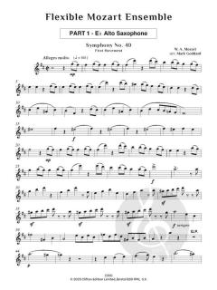 Symphony No. 40 von Wolfgang Amadeus Mozart 
