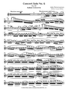 The Concert Solos von Jules Auguste Demersseman 