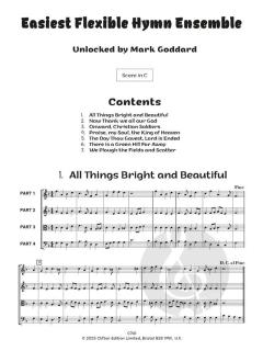 Easiest Flexible Hymn Ensemble von Mark Goddard 
