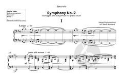 Easy Rachmaninov Piano Duets von Sergei Rachmaninow 