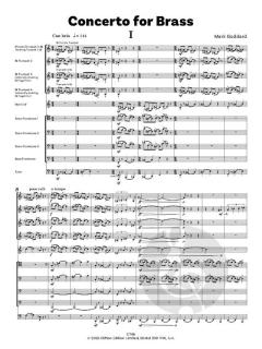 Concerto for Brass von Mark Goddard 