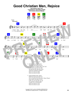 Good Christian Men, Rejoice von Travis Perry (Download) 