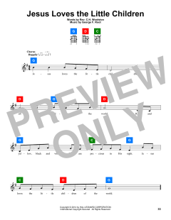 Jesus Loves The Little Children von George Root (Download) 