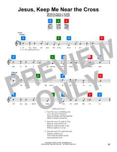Jesus, Keep Me Near The Cross von William Howard Doane (Download) 