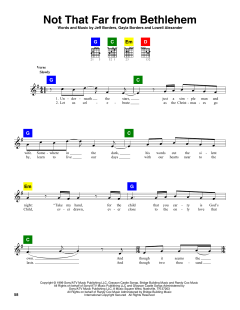 Not That Far From Bethlehem von Jeff Borders (Download) 