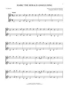 Hark! The Herald Angels Sing von Charles Wesley (Download) 