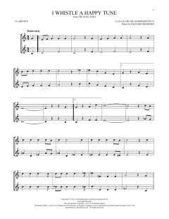 I Whistle A Happy Tune von Richard Rodgers (Download) 