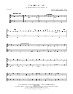Stayin' Alive von Barry Gibb (Download) 