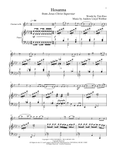 Hosanna von Tim Rice (Download) 