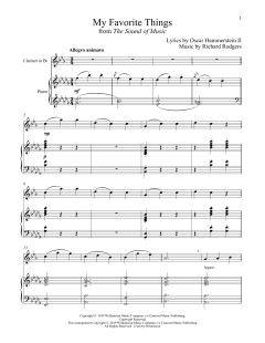 My Favorite Things von Richard Rodgers (Download) 
