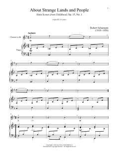 Of Strange Lands And People, Op. 15, No. 1 (Download) 