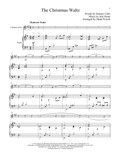 The Christmas Waltz von Jule Styne (Download) 